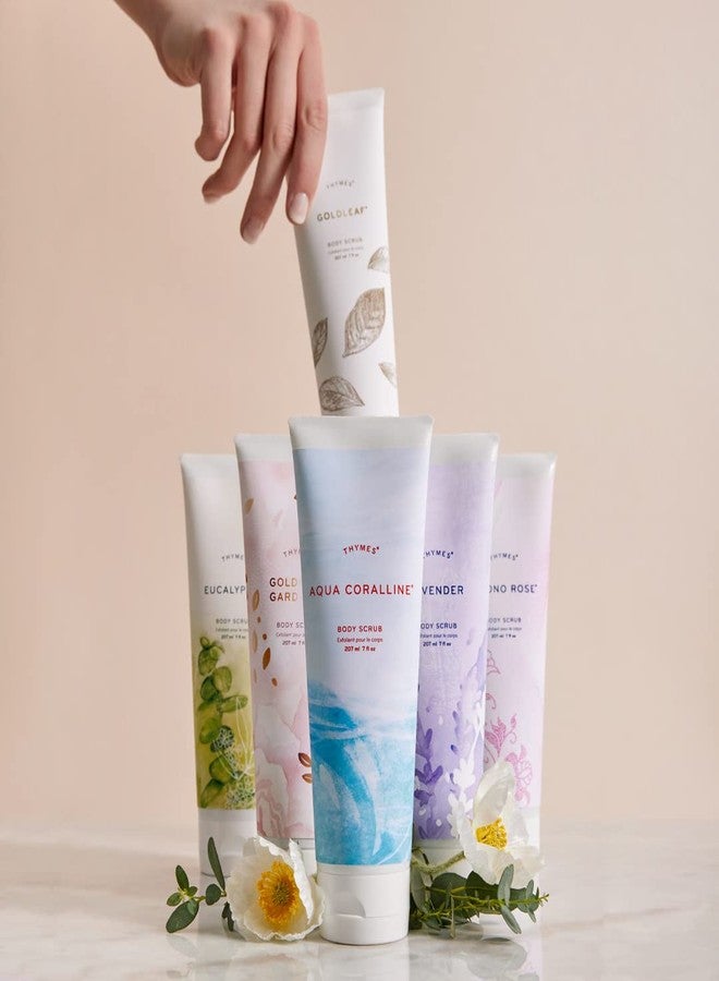 Thymes Kimono Rose Body Scrub - Body Exfoliator for Skin Care Routine - Moisturizing and Exfoliating Body Scrub, Face Scrub, Foot Scrub (7 Fl Oz) - Image 5